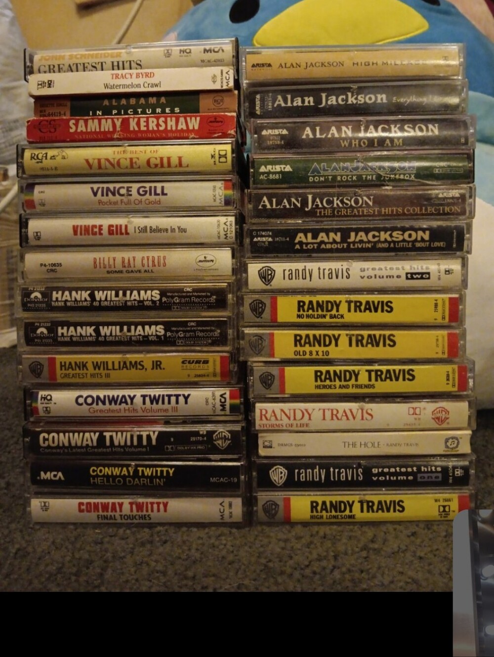 Country tapes collection men and women 1 sealed (May 1995 new country)